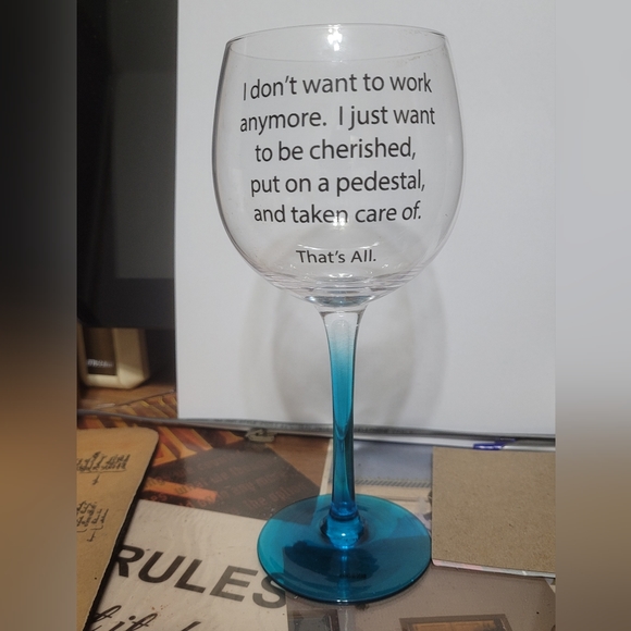 Other - Single "Adult Beverage" Glass